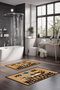Mijölnir Juego de alfombrillas de baño CT-5159, 2 piezas, Multicolor